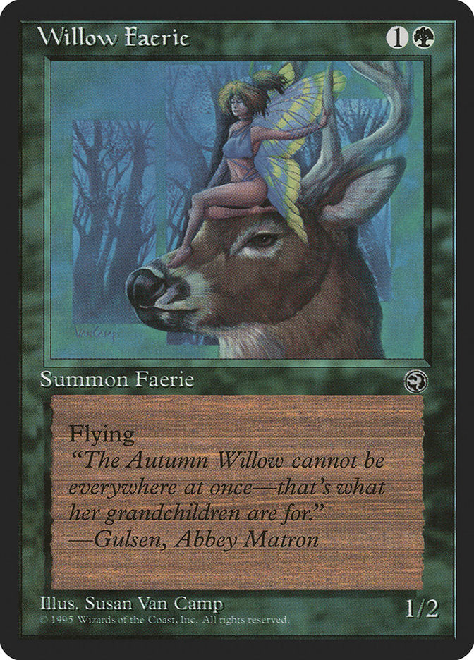 Willow Faerie (Gulsen Flavor Text) [Homelands] | Chromatic Games