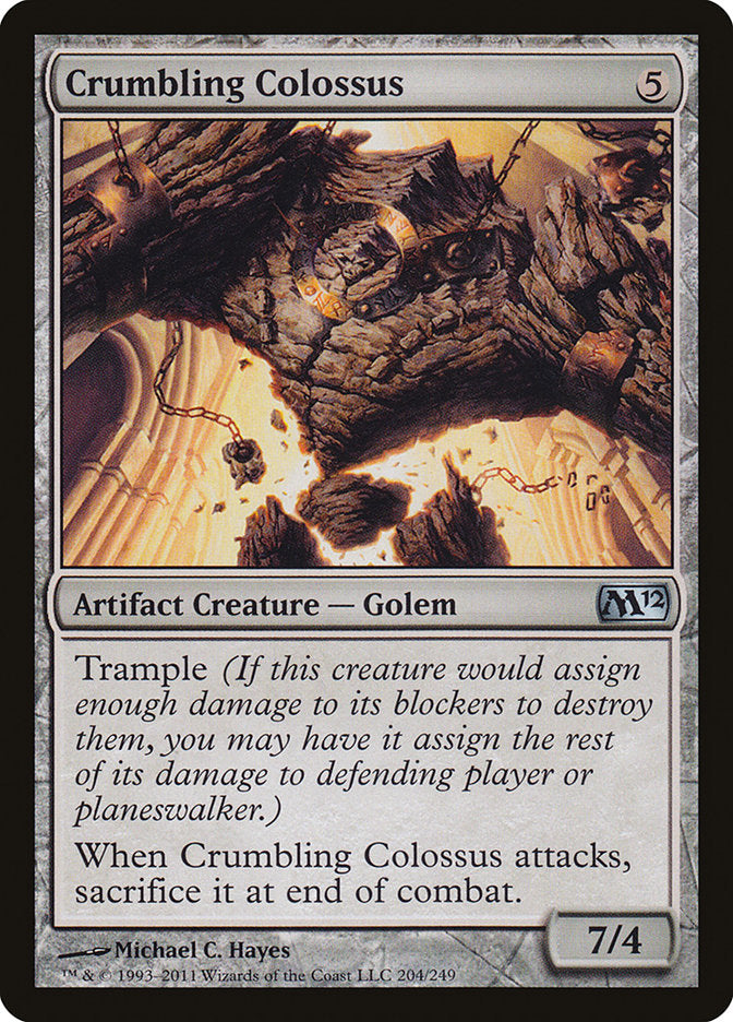 Crumbling Colossus [Magic 2012] | Chromatic Games