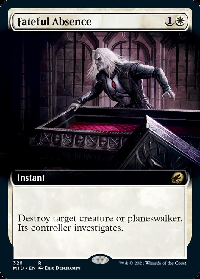 Fateful Absence (Extended Art) [Innistrad: Midnight Hunt] | Chromatic Games