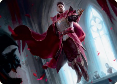 Markov Waltzer Art Card [Innistrad: Crimson Vow Art Series] | Chromatic Games