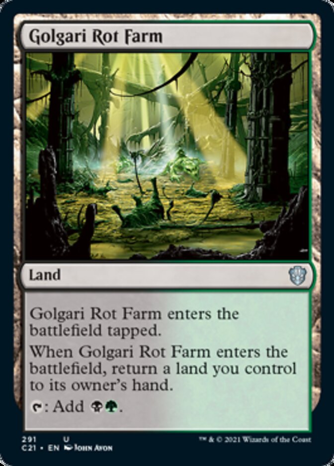 Golgari Rot Farm [Commander 2021] | Chromatic Games