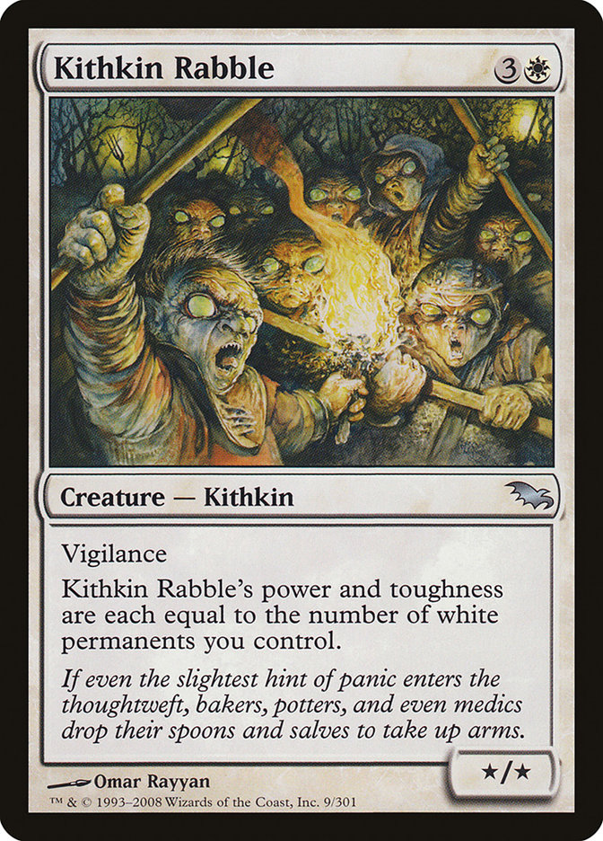 Kithkin Rabble [Shadowmoor] | Chromatic Games