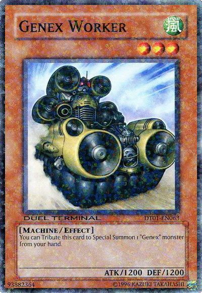 Genex Worker [DT01-EN063] Common | Chromatic Games