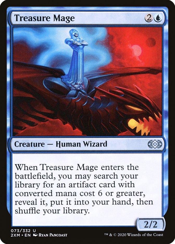 Treasure Mage [Double Masters] | Chromatic Games