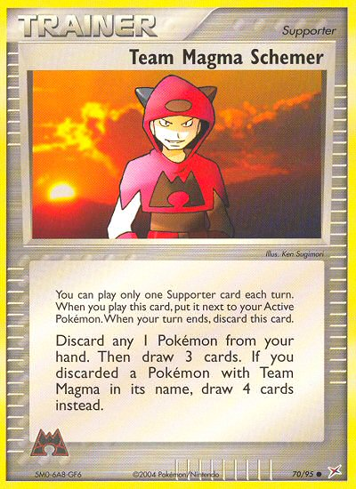 Team Magma Schemer (70/95) [EX: Team Magma vs Team Aqua] | Chromatic Games