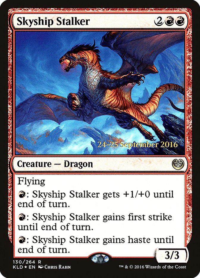 Skyship Stalker [Kaladesh Prerelease Promos] | Chromatic Games