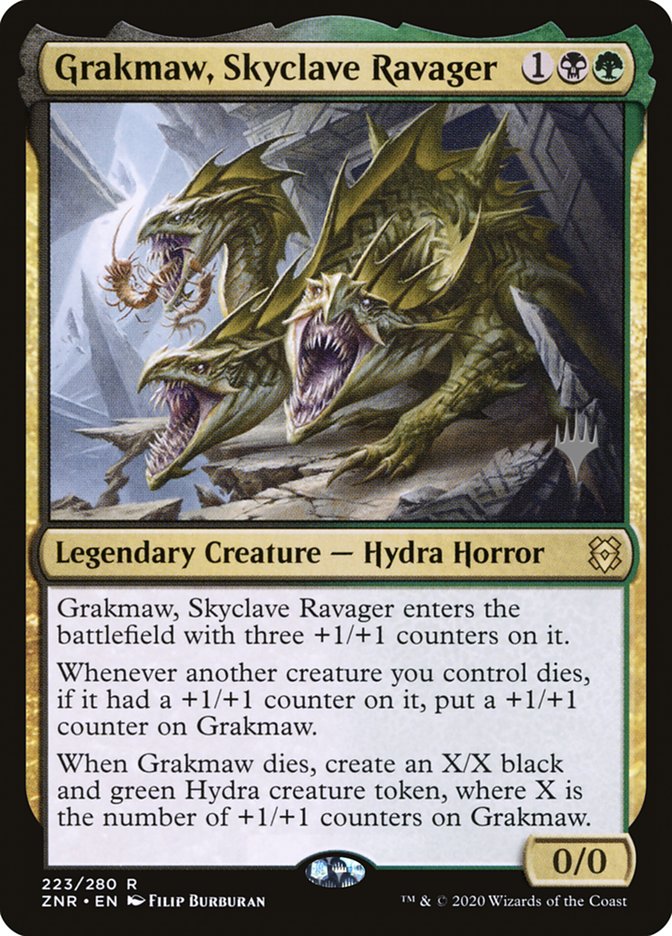 Grakmaw, Skyclave Ravager (Promo Pack) [Zendikar Rising Promos] | Chromatic Games