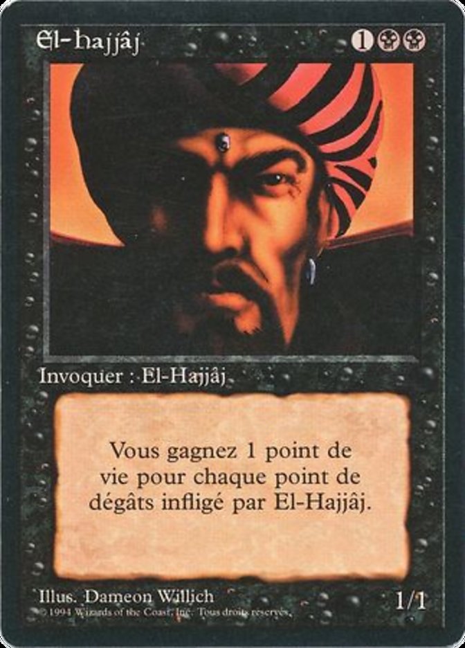 El-Hajjaj [Foreign Black Border] | Chromatic Games