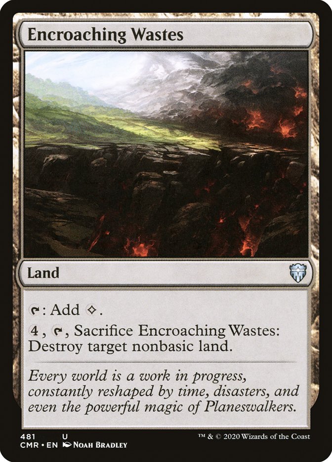 Encroaching Wastes [Commander Legends] | Chromatic Games