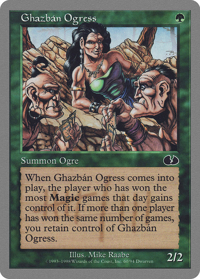 Ghazban Ogress [Unglued] | Chromatic Games