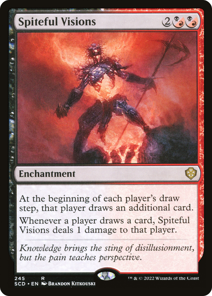 Spiteful Visions [Starter Commander Decks] | Chromatic Games