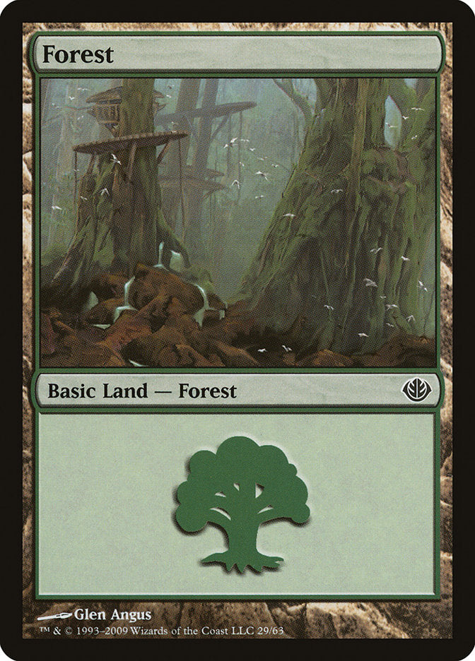 Forest (29) [Duel Decks: Garruk vs. Liliana] | Chromatic Games