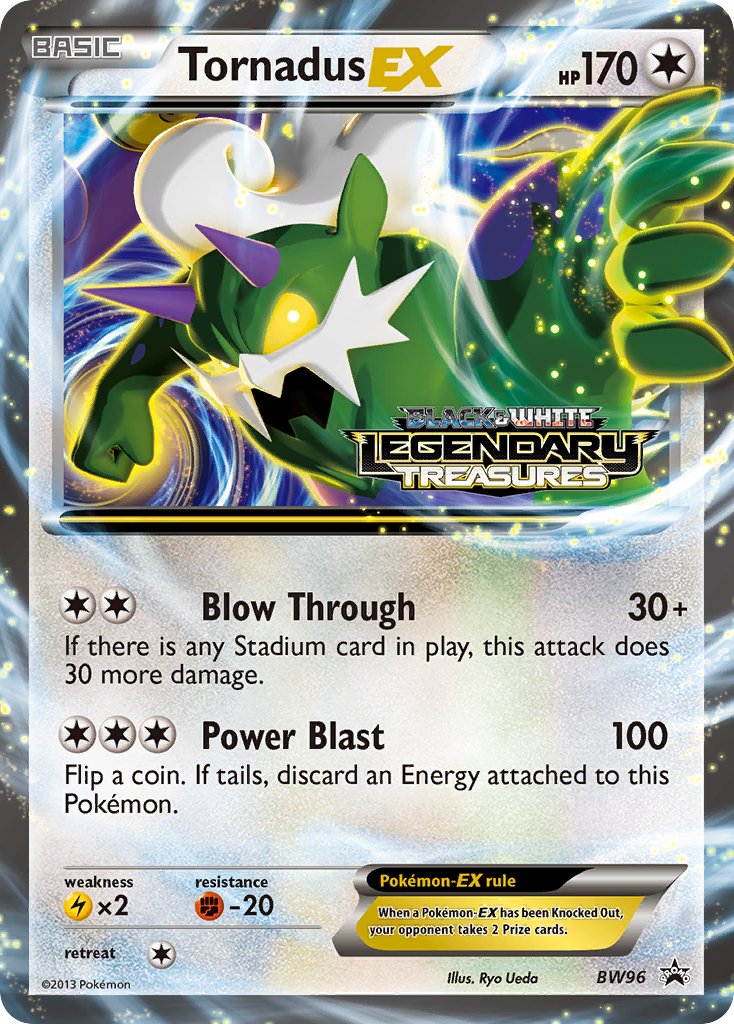 Tornadus EX [BW Black Star Promos] | Chromatic Games