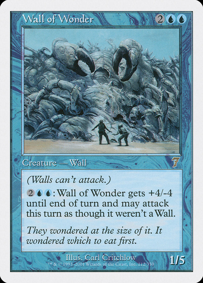 Wall of Wonder [Seventh Edition] | Chromatic Games