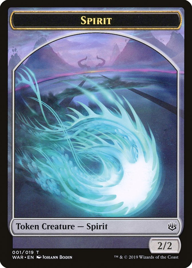 Spirit Token [War of the Spark Tokens] | Chromatic Games