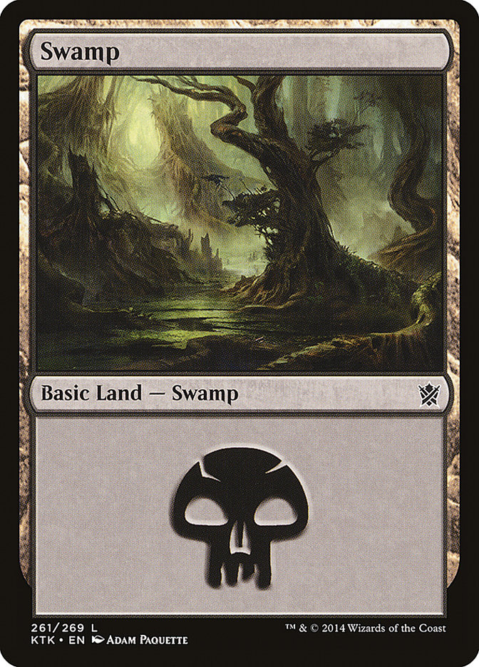 Swamp (261) [Khans of Tarkir] | Chromatic Games