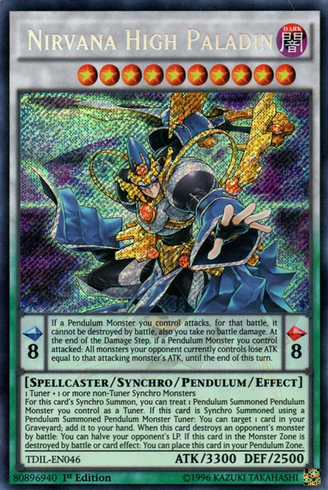 Nirvana High Paladin [TDIL-EN046] Secret Rare | Chromatic Games