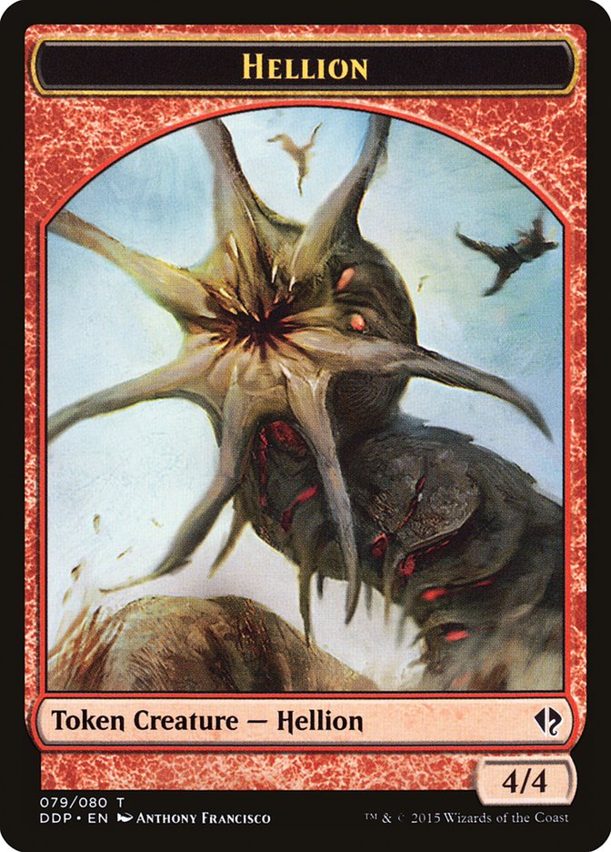 Hellion Token [Duel Decks: Zendikar vs. Eldrazi] | Chromatic Games