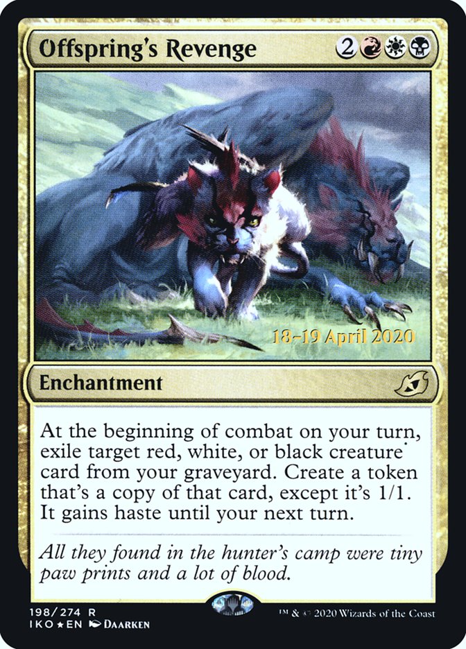 Offspring's Revenge [Ikoria: Lair of Behemoths Prerelease Promos] | Chromatic Games