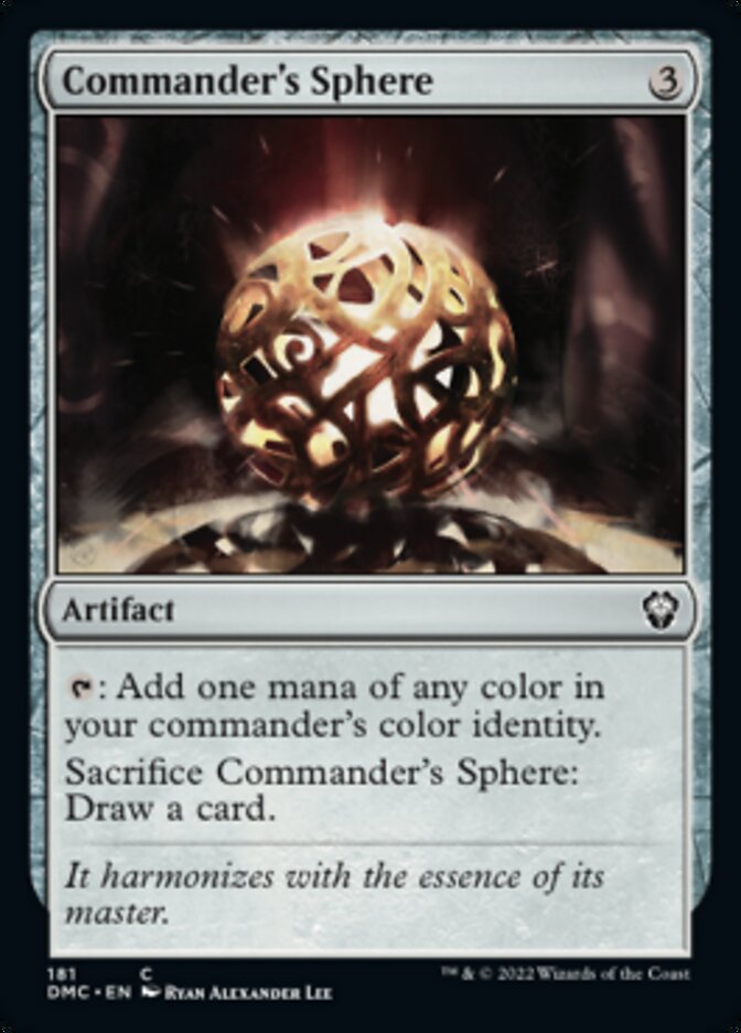 Commander's Sphere [Dominaria United Commander] | Chromatic Games