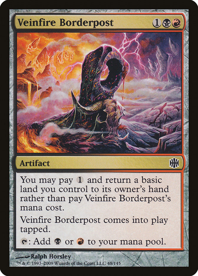 Veinfire Borderpost [Alara Reborn] | Chromatic Games