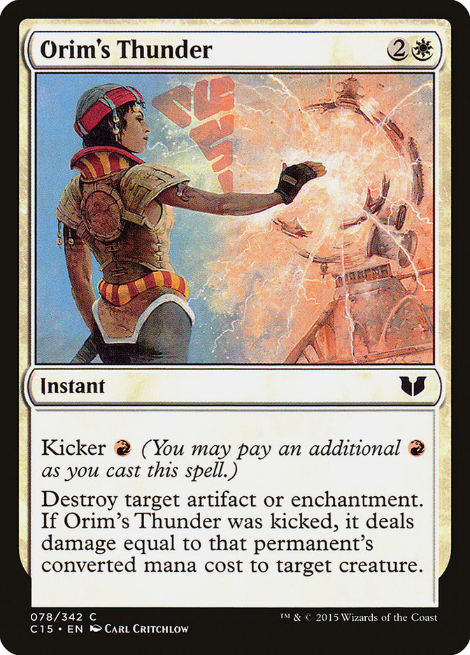 Orim's Thunder [Commander 2015] | Chromatic Games