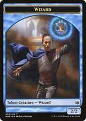 Servo // Wizard Double-Sided Token [Challenger Decks 2020 Tokens] | Chromatic Games