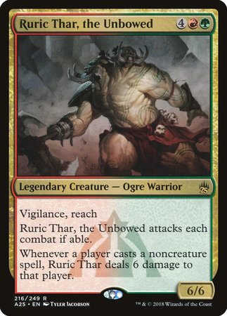 Ruric Thar, the Unbowed [Masters 25] | Chromatic Games