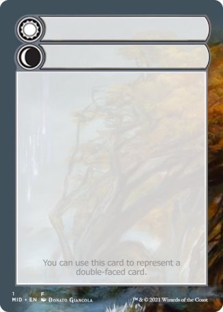 Helper Card (1/9) [Innistrad: Midnight Hunt Tokens] | Chromatic Games