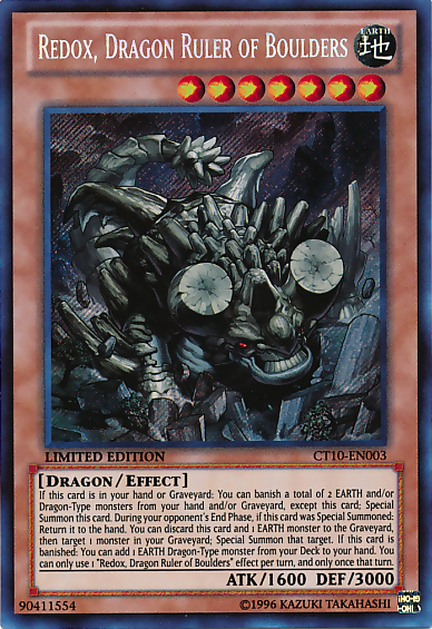 Redox, Dragon Ruler of Boulders [CT10-EN003] Secret Rare | Chromatic Games