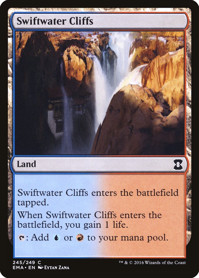 Swiftwater Cliffs [Eternal Masters] | Chromatic Games