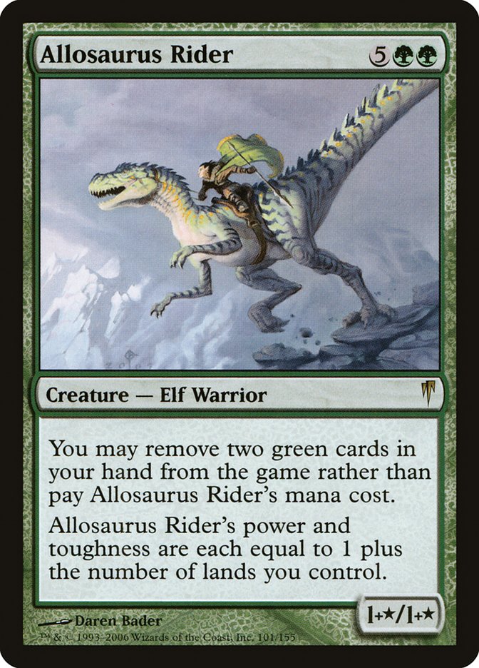 Allosaurus Rider [Coldsnap] | Chromatic Games