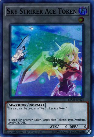 Sky Striker Ace Token [OP08-EN026] Super Rare | Chromatic Games