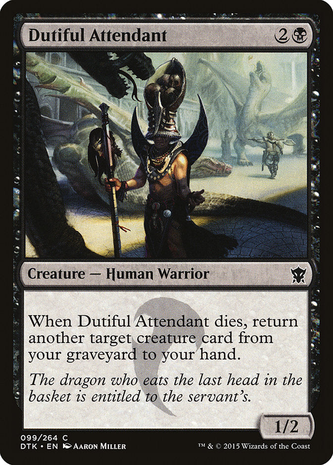 Dutiful Attendant [Dragons of Tarkir] | Chromatic Games