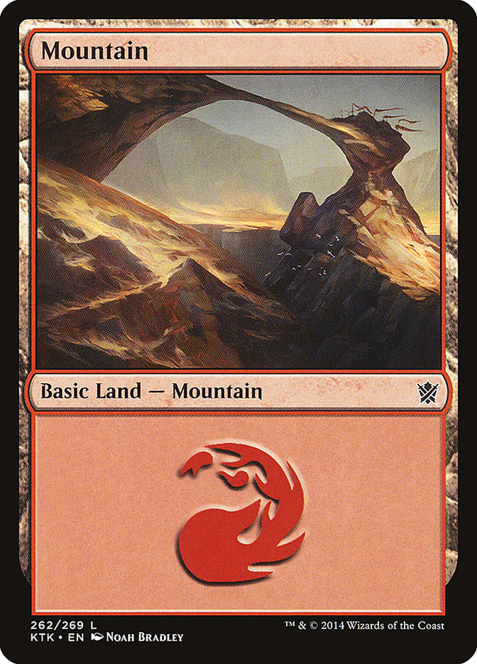 Mountain (262) [Khans of Tarkir] | Chromatic Games