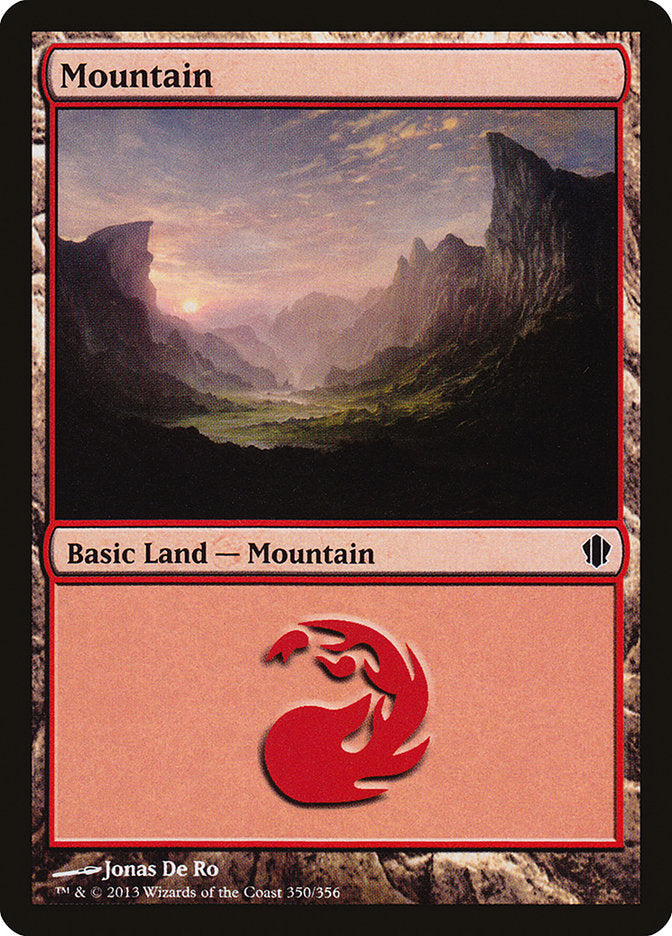 Mountain (350) [Commander 2013] | Chromatic Games