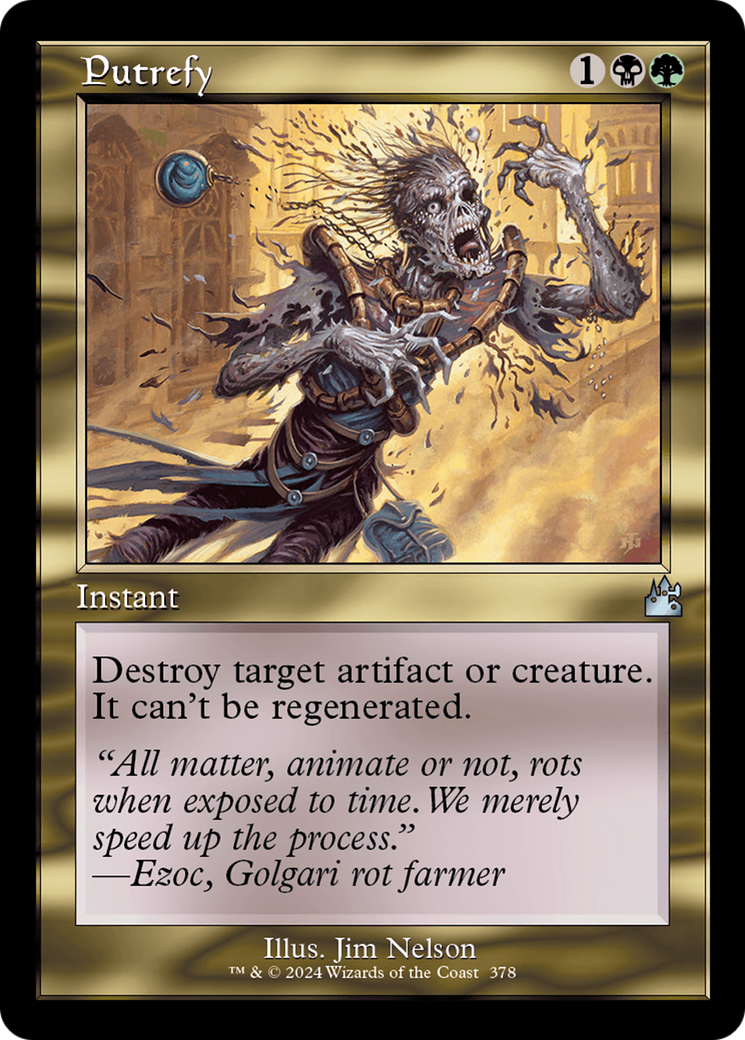 Putrefy (Retro Frame) [Ravnica Remastered] | Chromatic Games