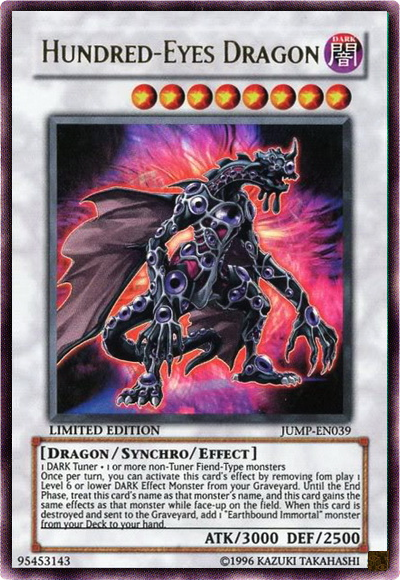 Hundred-Eyes Dragon [JUMP-EN039] Ultra Rare | Chromatic Games