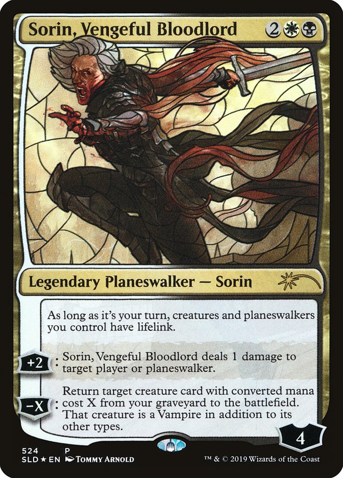 Sorin, Vengeful Bloodlord (Stained Glass) [Secret Lair Drop Promos] | Chromatic Games