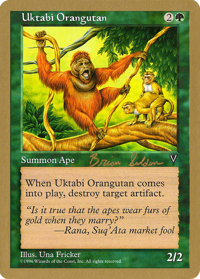 Uktabi Orangutan (Brian Selden) [World Championship Decks 1998] | Chromatic Games