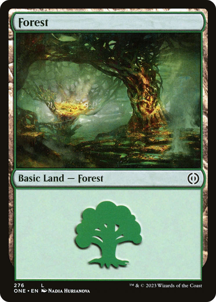 Forest (276) [Phyrexia: All Will Be One] | Chromatic Games