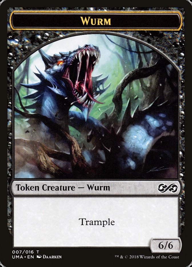 Wurm Token [Ultimate Masters Tokens] | Chromatic Games