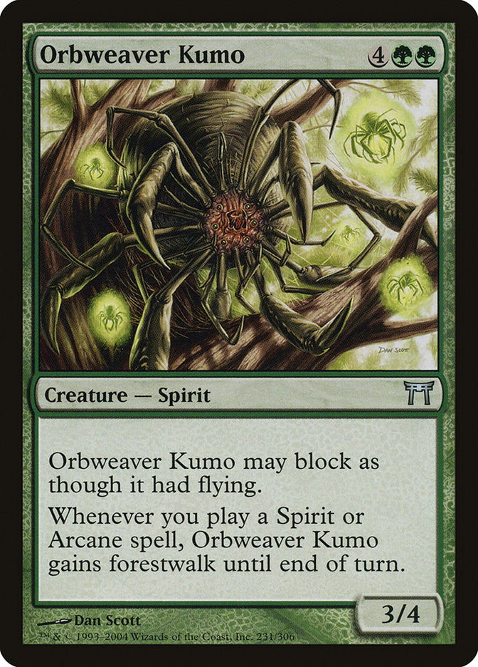 Orbweaver Kumo [Champions of Kamigawa] | Chromatic Games