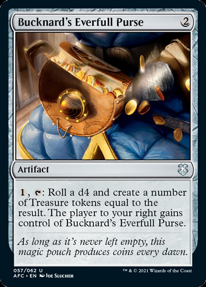 Bucknard's Everfull Purse [Dungeons & Dragons: Adventures in the Forgotten Realms Commander] | Chromatic Games