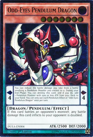 Odd-Eyes Pendulum Dragon (UTR) [DUEA-EN004] Ultimate Rare | Chromatic Games