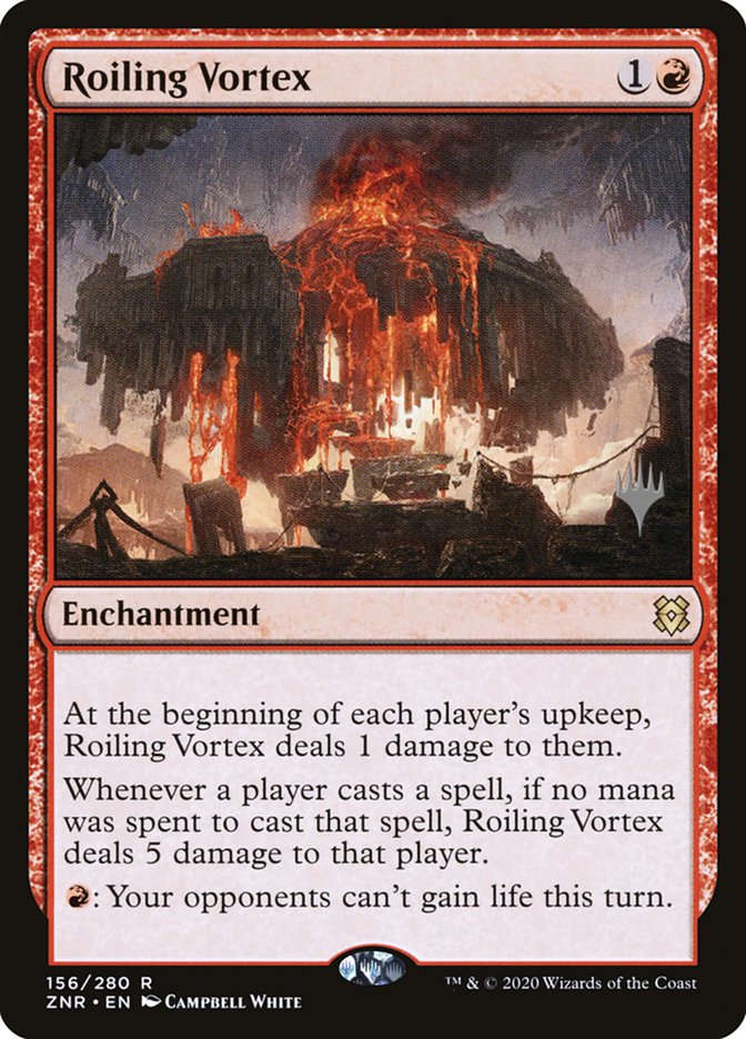 Roiling Vortex (Promo Pack) [Zendikar Rising Promos] | Chromatic Games