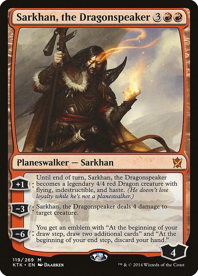 Sarkhan, the Dragonspeaker [Khans of Tarkir] | Chromatic Games