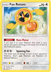 Fan Rotom (110/156) [Sun & Moon: Ultra Prism] | Chromatic Games