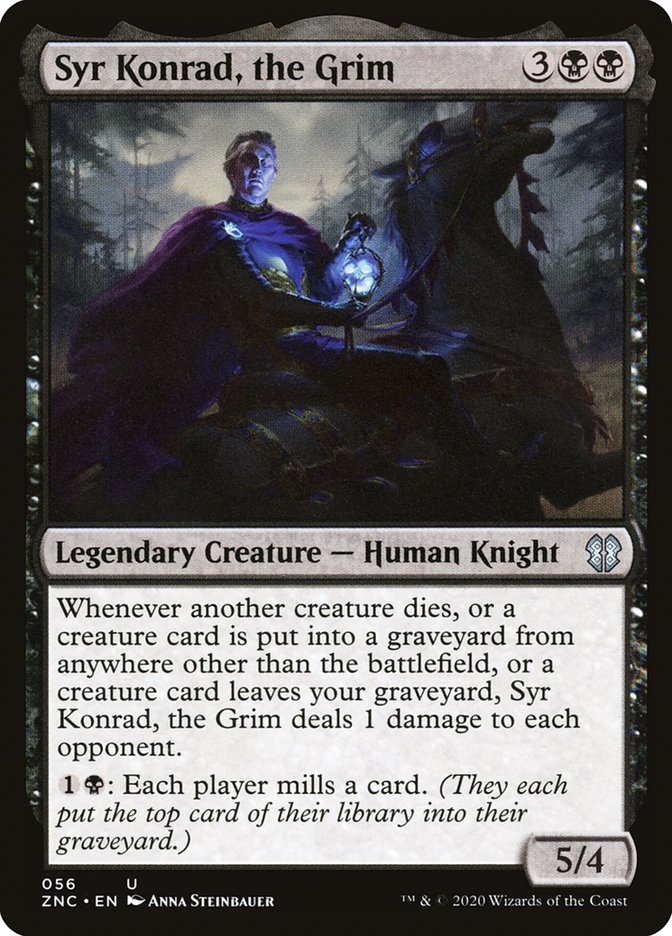 Syr Konrad, the Grim [Zendikar Rising Commander] | Chromatic Games