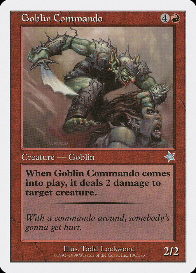 Goblin Commando [Starter 1999] | Chromatic Games